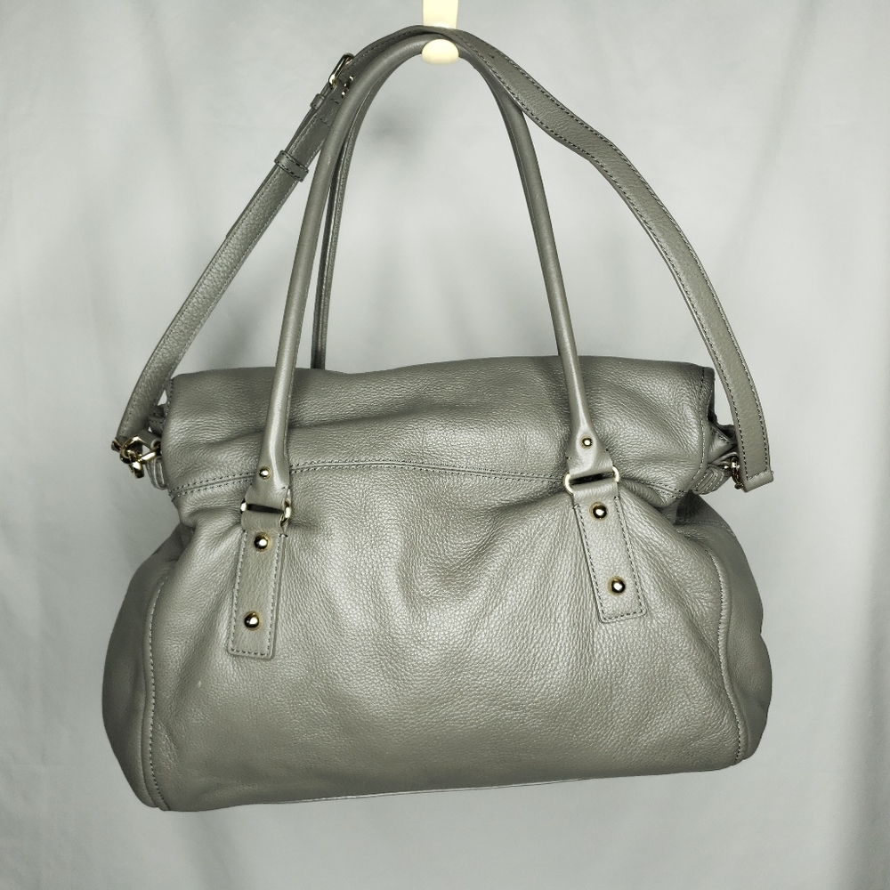 Kate Spade - Cobble Hill Leslie Leather Tote in French Grey - Picture 7 of 14